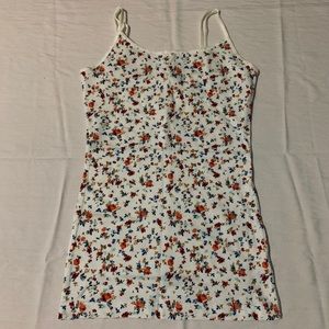 Flowered tank top